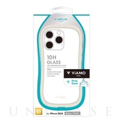 【iPhone14 Pro ケース】耐傷・耐衝撃ハイブリッドケース 「ViAMO freely」 (ミルクホワイト)
