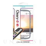 【iPhone14 Pro ケース】耐衝撃ハイブリッドケース 「Cleary」 (ライトグレー)