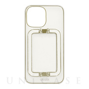 【iPhone14 Pro ケース】COLOR LEATHER CASE (Snow white)