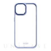 【iPhone14/13 ケース】TWO-TONE FRAME CASE (Blue)