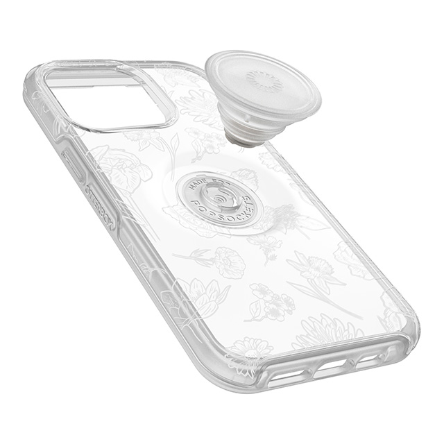 【iPhone14 Pro Max ケース】OTTER + POP SYMMETRY CLEAR SMURFS CLEAR (FLOWER OF THE MONTH)goods_nameサブ画像