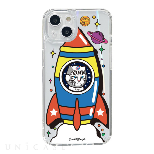 【iPhone14 ケース】オーロラケース (Kitty Rocket)