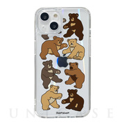 【iPhone14 ケース】オーロラケース (BEAR FAMILY)