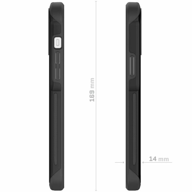 【iPhone14 ケース】Atomic Slim with MagSafe (Black)サブ画像