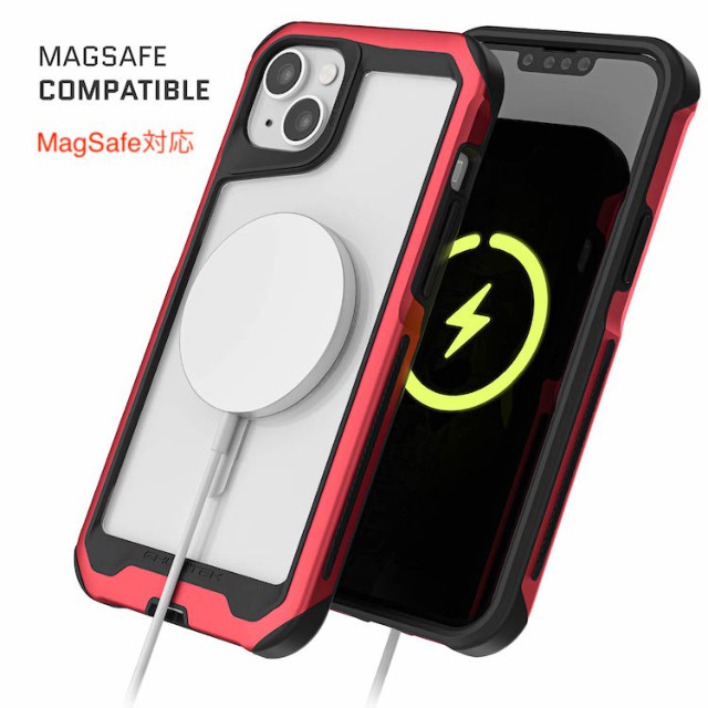 【iPhone14 ケース】Atomic Slim with MagSafe (Red)サブ画像