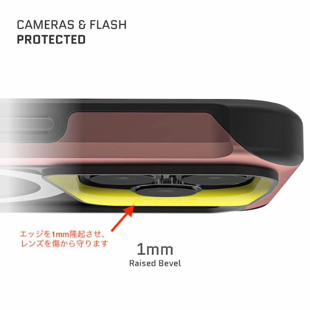 【iPhone14 Pro ケース】Atomic Slim with MagSafe (Pink)サブ画像
