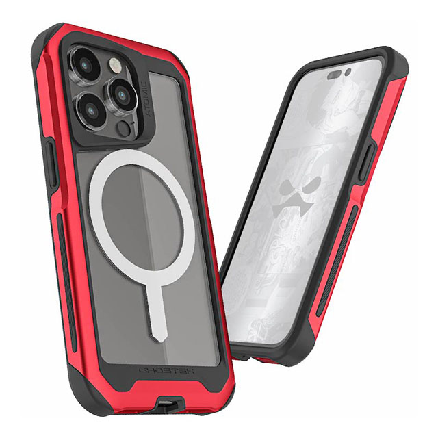 【iPhone14 Pro ケース】Atomic Slim with MagSafe (Red)サブ画像
