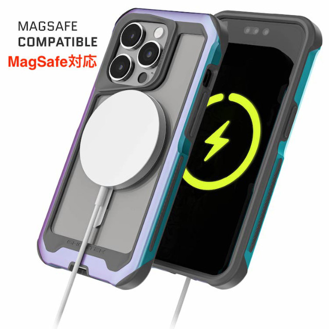 【iPhone14 Pro ケース】Atomic Slim with MagSafe (Prismatic)サブ画像