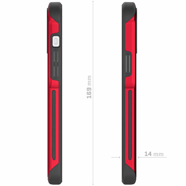 【iPhone14 Plus ケース】Atomic Slim with MagSafe (Red)サブ画像