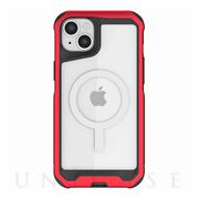 【iPhone14 Plus ケース】Atomic Slim with MagSafe (Red)