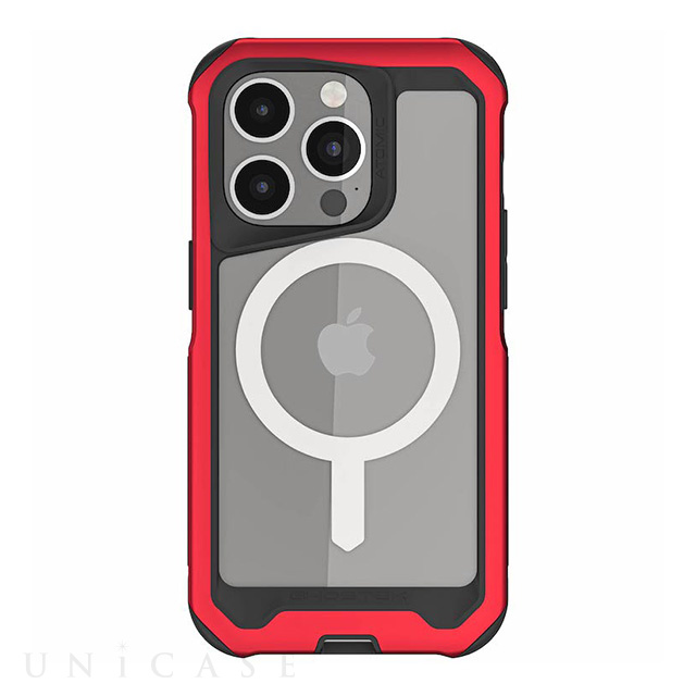 【iPhone14 Pro Max ケース】Atomic Slim with MagSafe (Red)