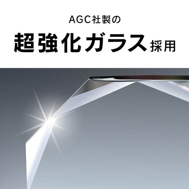 【iPhone14 Plus/13 Pro Max フィルム】フルカバー  60％ブルーライト低減 画面保護強化ガラス 光沢サブ画像