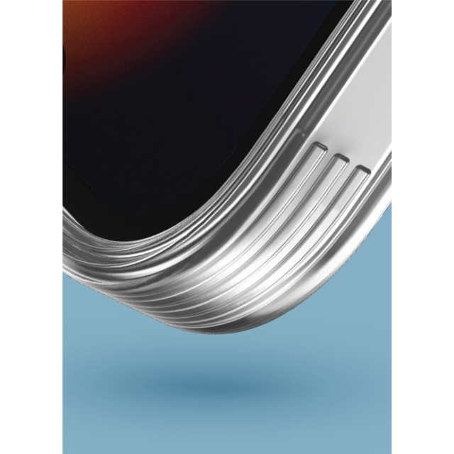 【iPhone14 Plus ケース】HYBRID AIR FENDER - NUDE (TRANSPARENT)goods_nameサブ画像