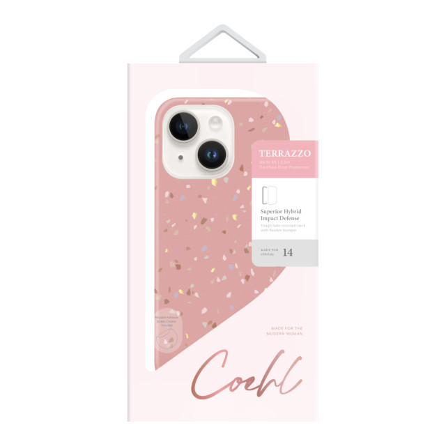 【iPhone14 ケース】COEHL TERRAZZO - CORAL PINK (CORAL PINK)サブ画像