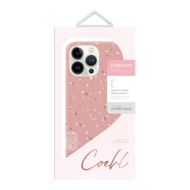 【iPhone14 Pro Max ケース】COEHL TERRAZZO - CORAL PINK (CORAL PINK)サブ画像