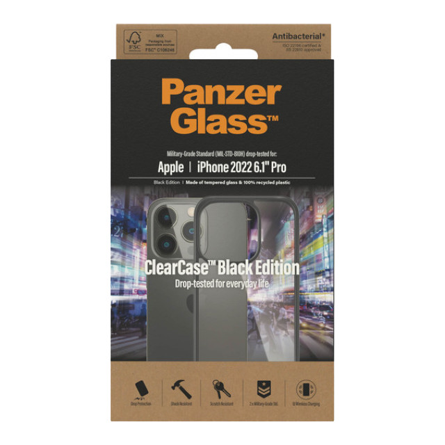 【iPhone14 Pro ケース】ClearCase with BlackFrameサブ画像