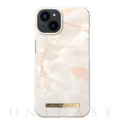 【iPhone14/13 ケース】Fashion Case (Rose Pearl Marble)