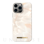 【iPhone14 Pro Max ケース】Fashion Case (Rose Pearl Marble)