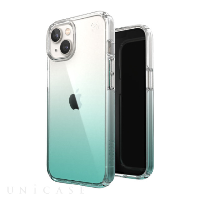 【iPhone14/13 ケース】Perfect-Clear Ombre (Fantasy Teal)