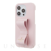 【iPhone14 Pro ケース】Slim Wrap Case Stand ＆ Ring Ribbon (Sakura Pink)