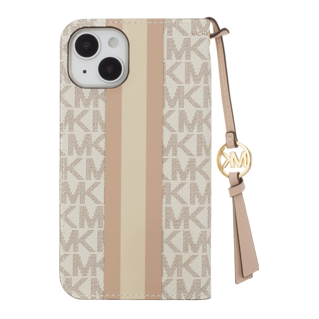 【iPhone14 ケース】Folio Case Stripe with Tassel Charm for MagSafe (Vanilla)goods_nameサブ画像