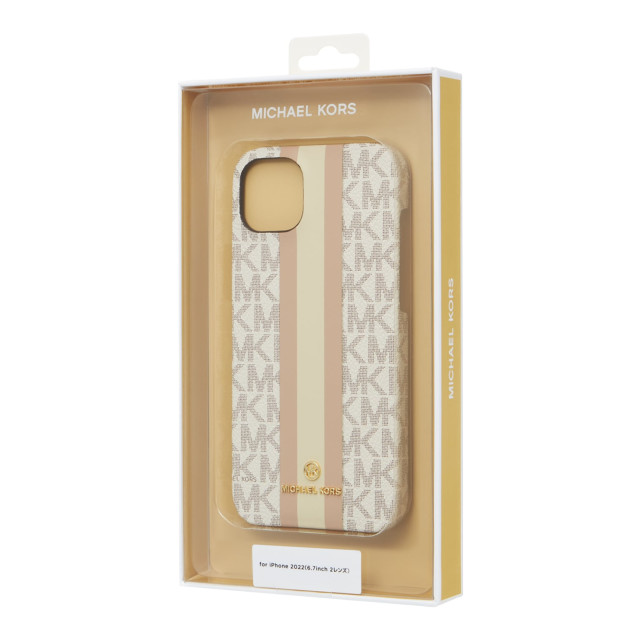 【iPhone14 Plus ケース】Slim Wrap Case Stripe for MagSafe (Vanilla)サブ画像