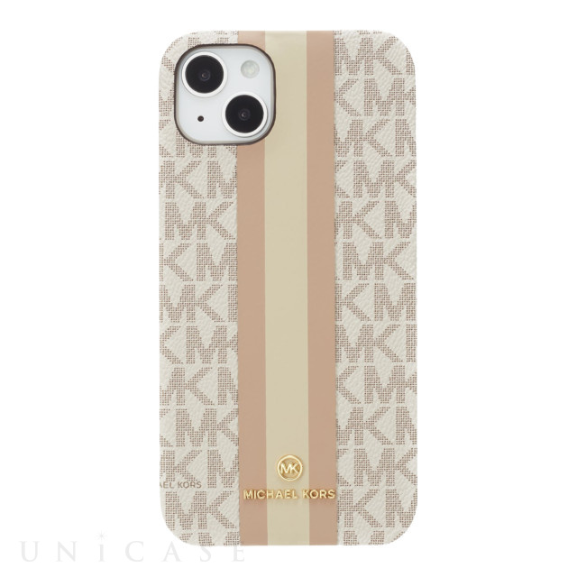 【iPhone14 Plus ケース】Slim Wrap Case Stripe for MagSafe (Vanilla)