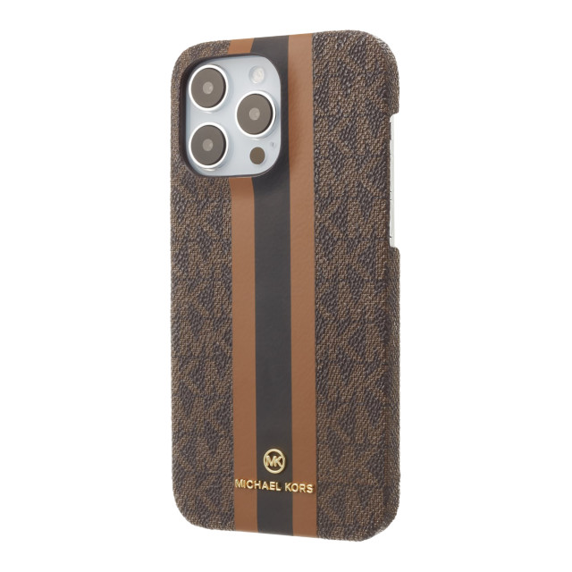【iPhone14 Pro Max ケース】Slim Wrap Case Stripe for MagSafe (Brown)サブ画像