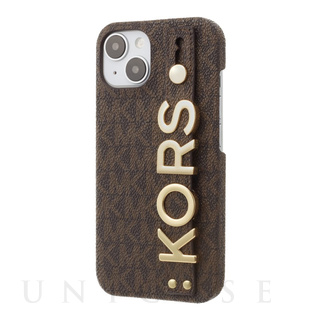 【iPhone14 ケース】Slim Wrap Case Stand ＆ Ring (Brown)