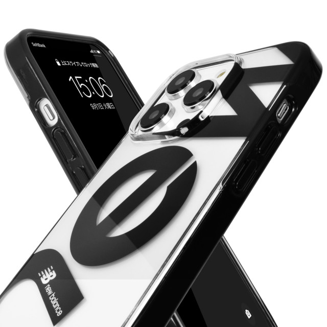 【iPhone14 Pro ケース】クリアケース (new/ブラック)サブ画像