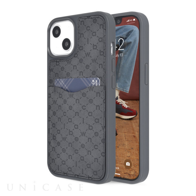 【LOUIS VUITTON】iPhoneケース 13pro グレー　モノグラム