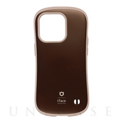 【iPhone14 Pro ケース】iFace First Class Cafeケース (コーヒー)