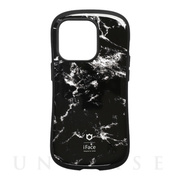 【iPhone14 Pro ケース】iFace First Class Marbleケース (ブラック)