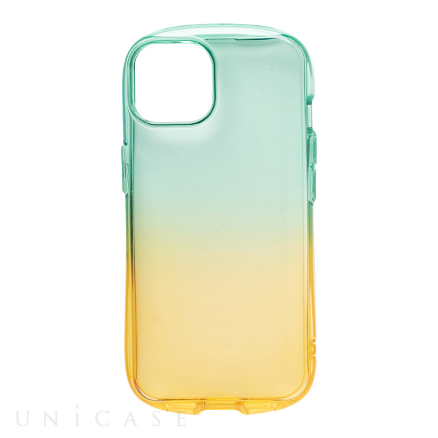 【iPhone14 ケース】iFace Look in Clear Lollyケース (フォレスト/アプリコット)