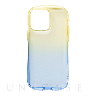 【iPhone14 Pro Max ケース】iFace Look in Clear Lollyケース (レモン/サファイア)