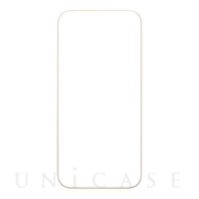 【iPhone14 Pro フィルム】iFace Round Edge Tempered Glass Screen Protector ラウンドエッジ強化ガラス 液晶保護シート (ベージュ)