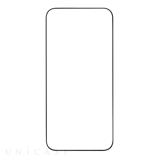 【iPhone14 Pro Max フィルム】iFace Round Edge Tempered Glass Screen Protector ラウンドエッジ強化ガラス 液晶保護シート (ブラック)