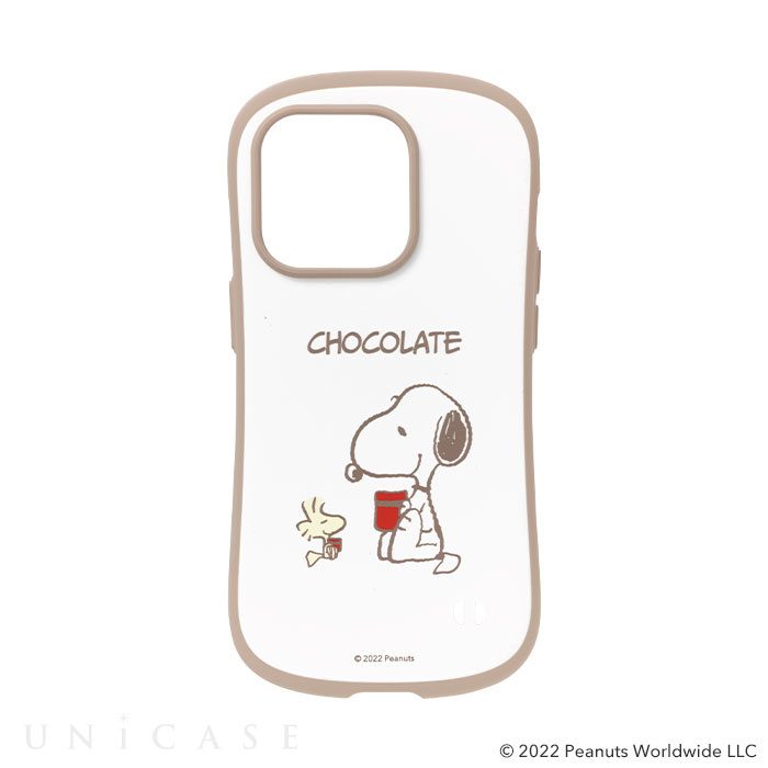 【iPhone14 Pro ケース】PEANUTS iFace First Class Cafeケース (スヌーピー/ココア)