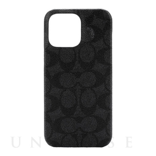 【iPhone14 Pro Max ケース】Slim Wrap Case (Signature C Black)