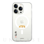 【iPhone14 Pro Max ケース】しばたさん MagSafe対応クリアケース (昼寝)