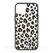 【iPhone14 Plus ケース】Protective Hardshell Case (City Leopard Black/Gold Foil/Clear)