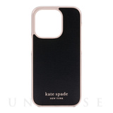 【iPhone14 Pro ケース】Wrap Case (Black/Pale Vellum Bumper/Pale Vellum Logo)