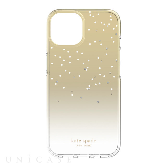 iPhone14 ケース】Glazed Protective Case (Gold Metallic Ombre) kate ...