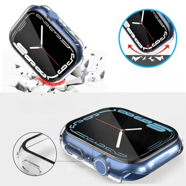 【Apple Watch ケース 45mm】Full Protect cover (Clear) for Apple Watch Series8/7サブ画像