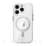 【iPhone14 Pro ケース】iGlaze magsafe (Silver)
