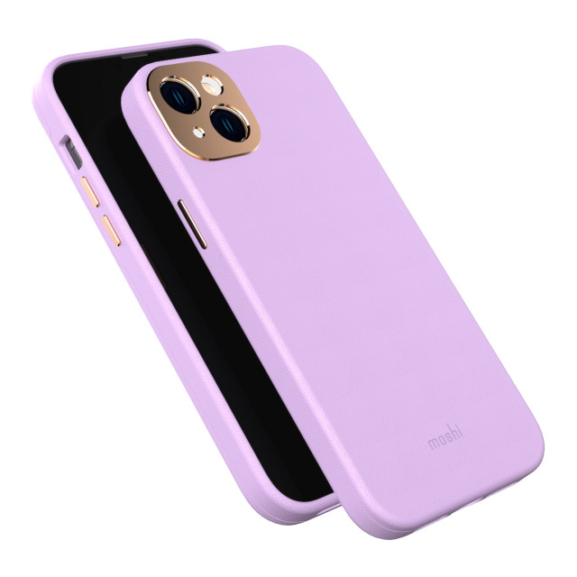【iPhone14 Plus ケース】Napa magsafe (Lavender Purple)