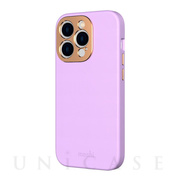 【iPhone14 Pro ケース】Napa magsafe (Lavender Purple)