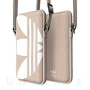 Universal Pouch Big Logo (Taupe/White)