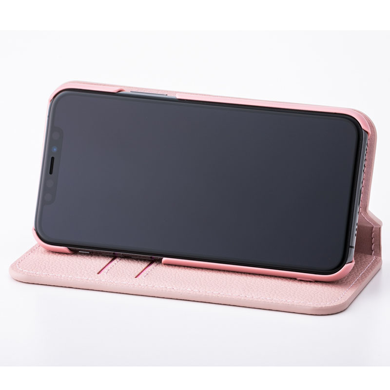 【iPhone11 Pro ケース】スタンド型手帳ケース (ピンク)サブ画像