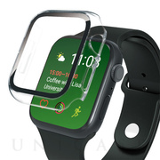 【Apple Watch ケース 44mm】ゴリラガラス 高透明 ガラス一体型PCケース (クリア) for Apple Watch SE(第2/1世代)/Series6/5/4
